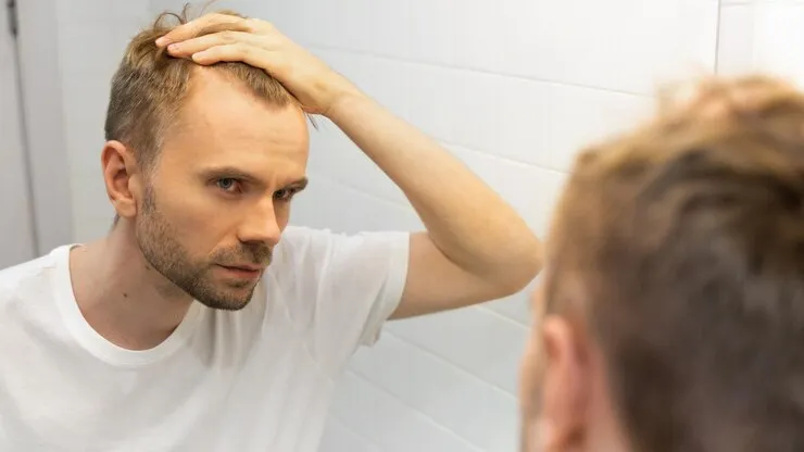 Implante de cabelo masculino